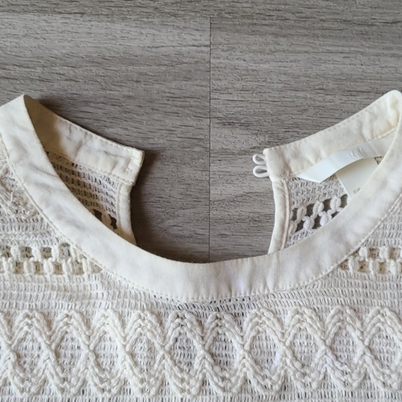 DELETING TOMORROW IF NOT SOLD! Crochet Top with Tassel Fringe - Picture 4 of 6